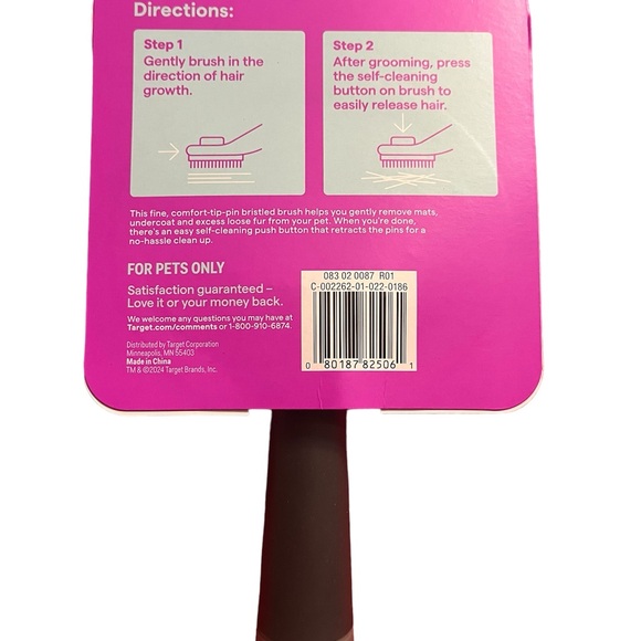 Up & Up Slicker Brush For Small Pets Dog Cat (BNIP) - Picture 3 of 3